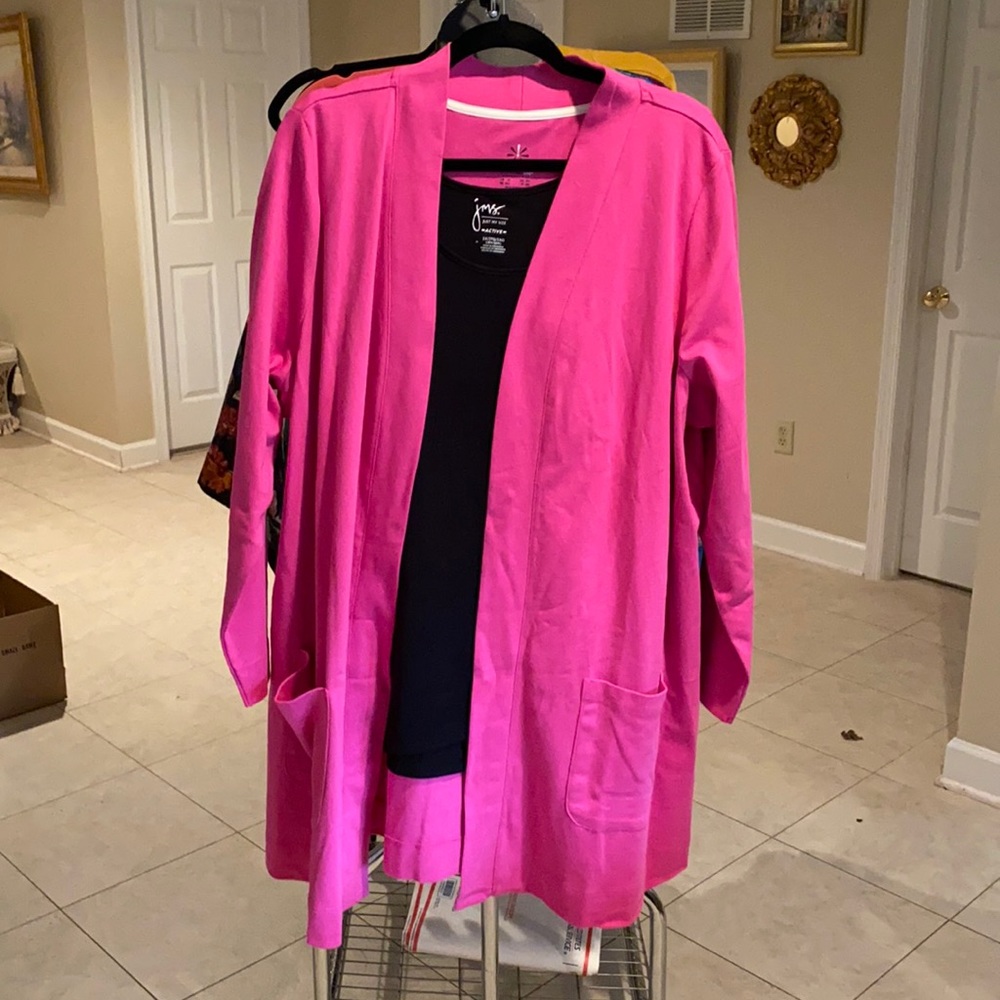 Isaac mizarahi NWOT knit cardigan L5